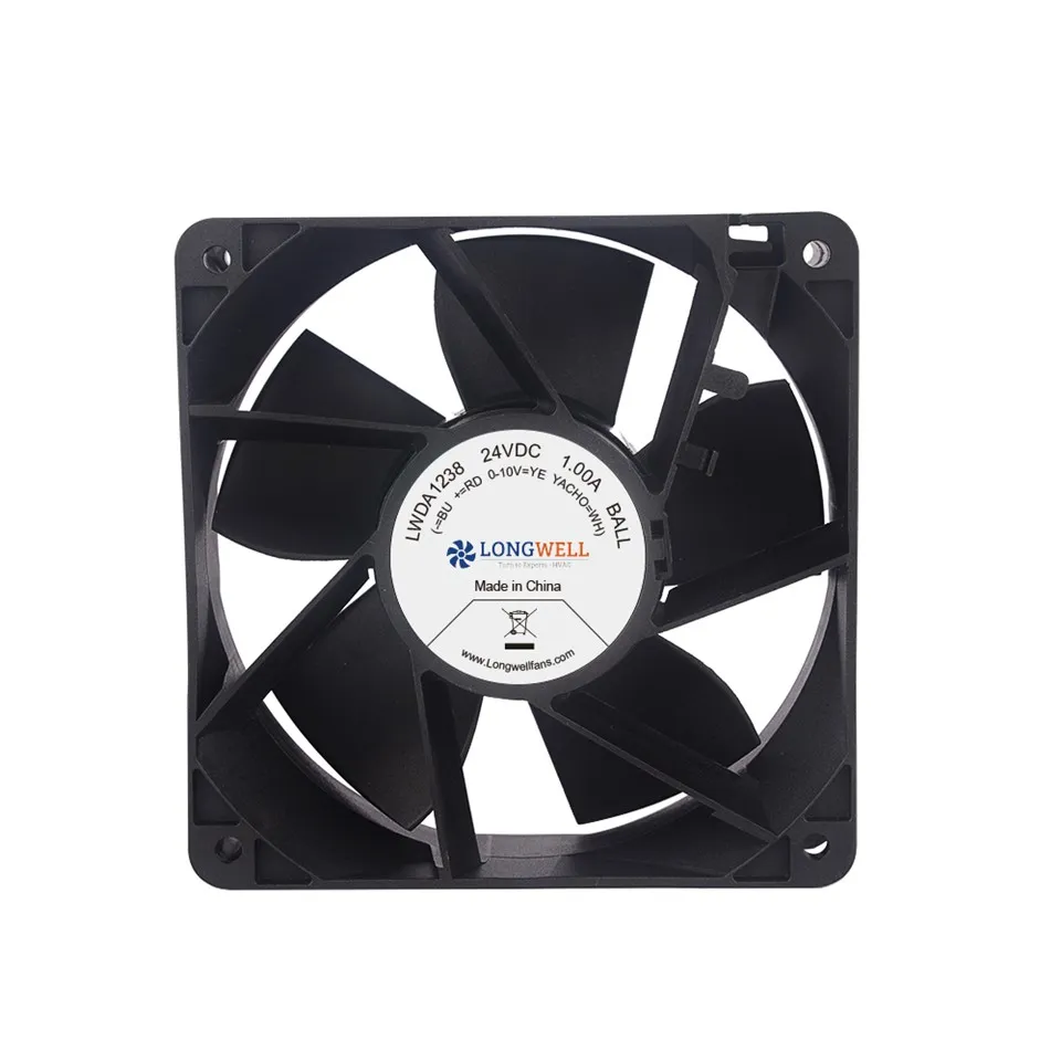 120x120x38mm High Speed Large AirFlow DC Brushless Axial Cooling Fan