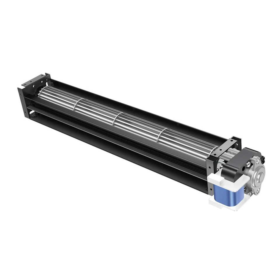 40mm Ac Cross Flow Tangential Blower Fan Metal